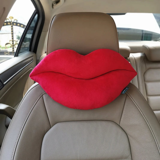 Lips Car Neck Pillow