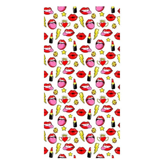 Kiss Print Towel