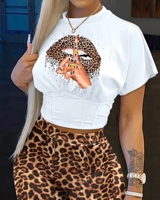 Casual T-Shirt & Shorts Set