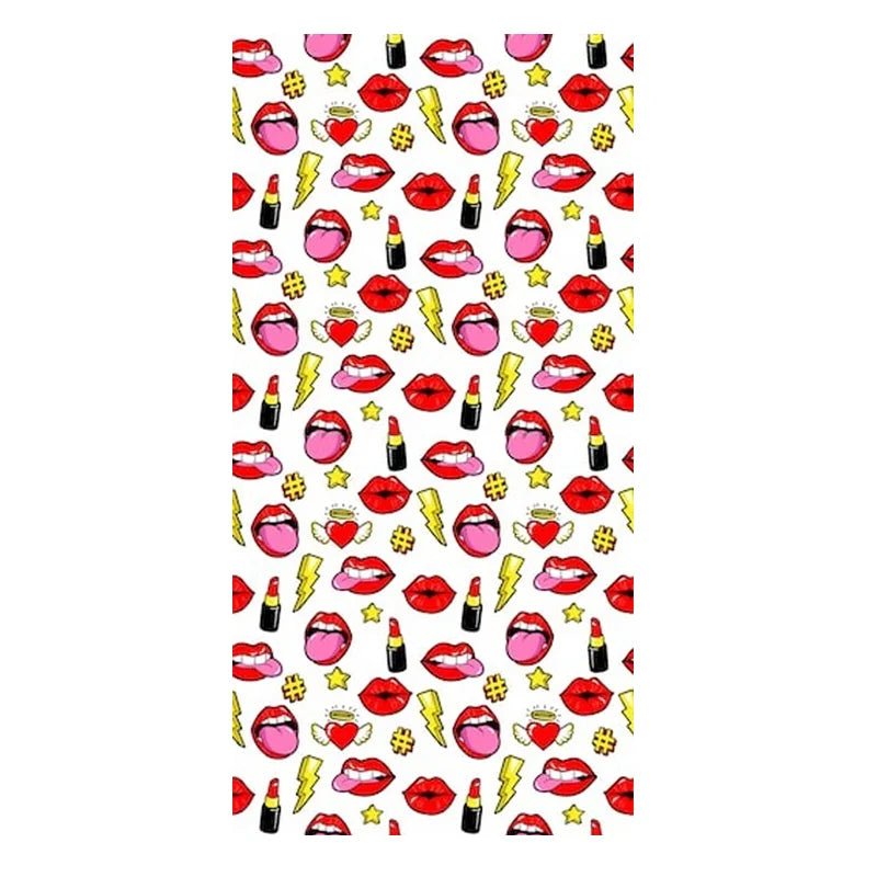 Kiss Print Towel