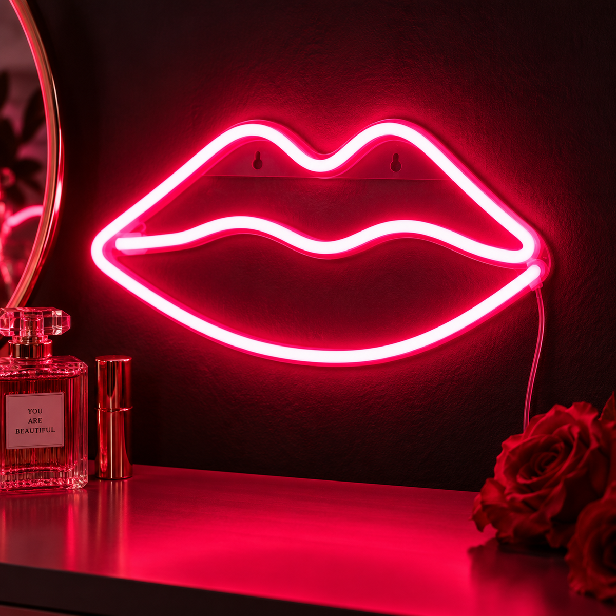 Lips LED Neon Sign