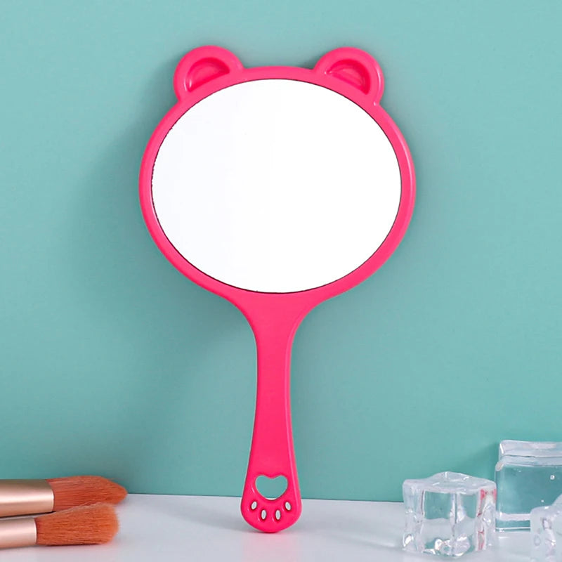 Lip-Shaped Hand Mirror