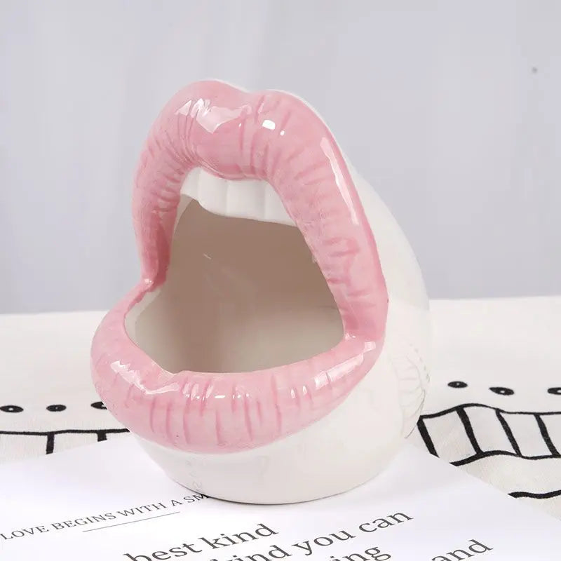 Red Lips Snack Bowl