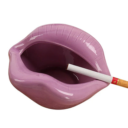Lips Ceramic Ashtray