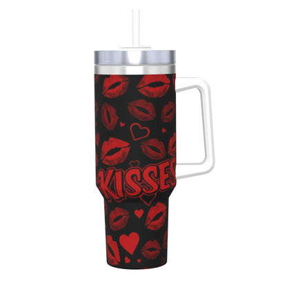 Kiss Print 40oz Tumbler