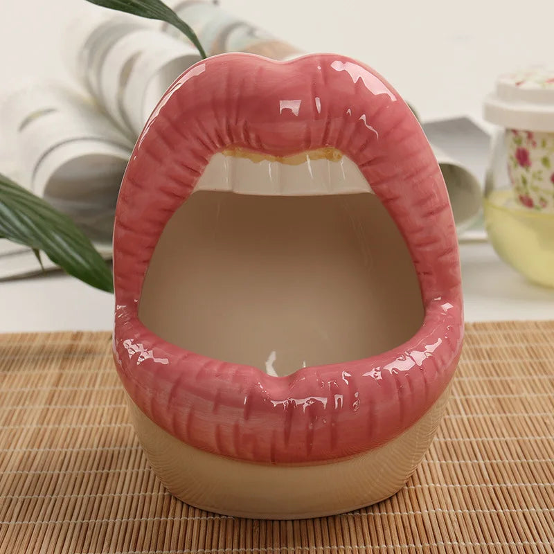 Red Lips Snack Bowl