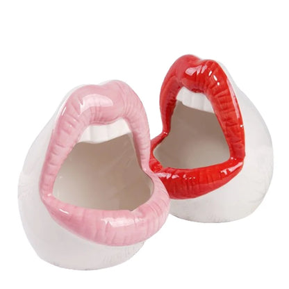 Red Lips Snack Bowl