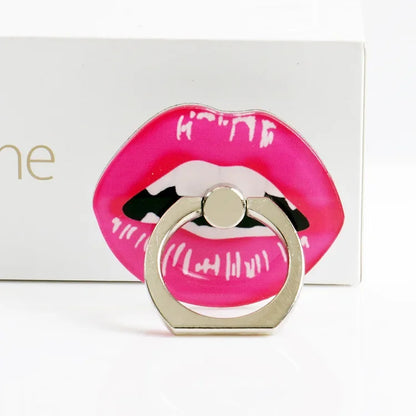 Lips Phone Ring Holder