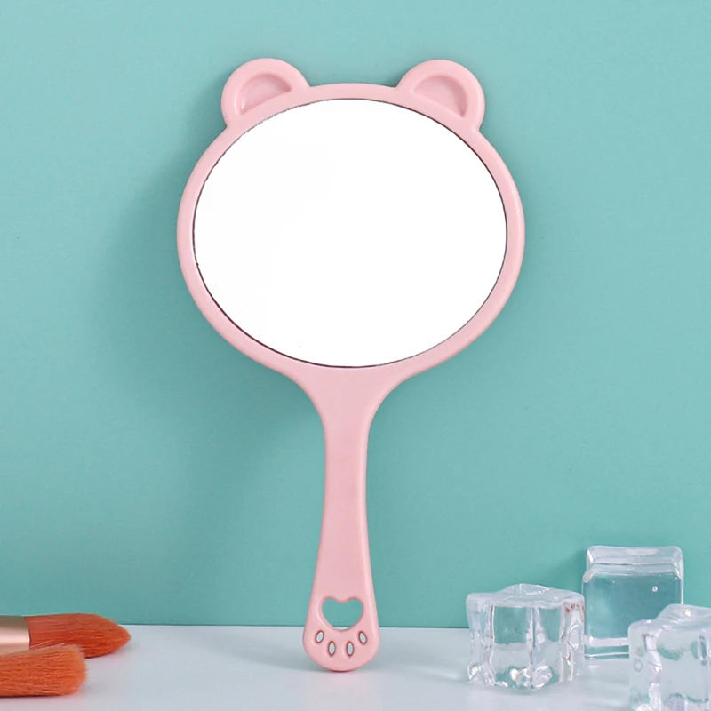 Lip-Shaped Hand Mirror