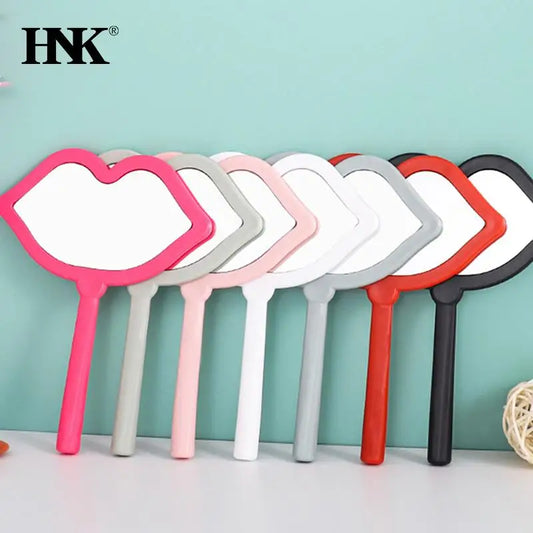 Lip-Shaped Hand Mirror