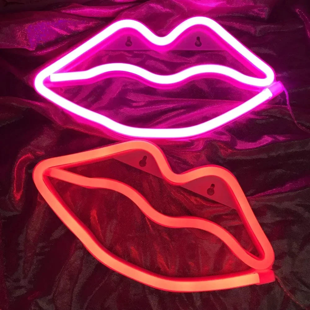 Lips LED Neon Sign