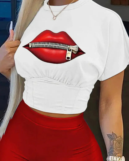 Casual T-Shirt & Shorts Set
