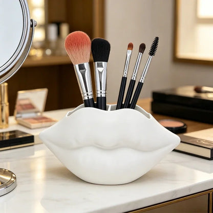 Lips Sculpture Storage Box