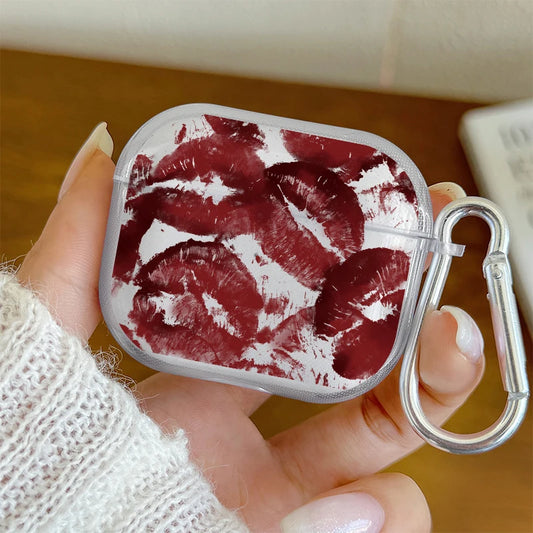 Red Lips AirPods Case